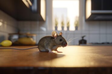 souris dans une maison